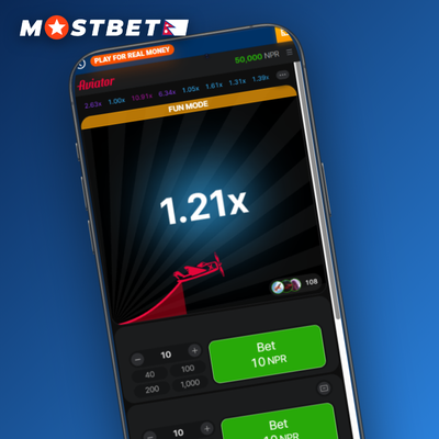 Mostbet Aviator auto-bet tile for repeating the same stake across consecutive rounds