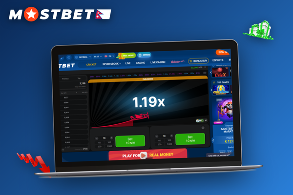 Mostbet Aviator game desktop interface with NPR stakes and live multiplier
