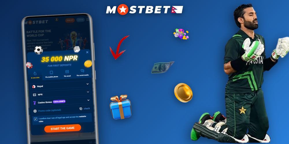 Mostbet create account options — one-click, phone, email and social for Nepal players